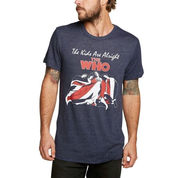 Chaser Men's Sz M Avalon Blue "The Who" "The Kids Are Alright" Graphic T-Shirt - Picture 6 of 6